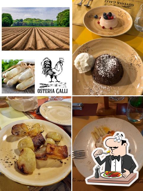 Cibo al Osteria Galli