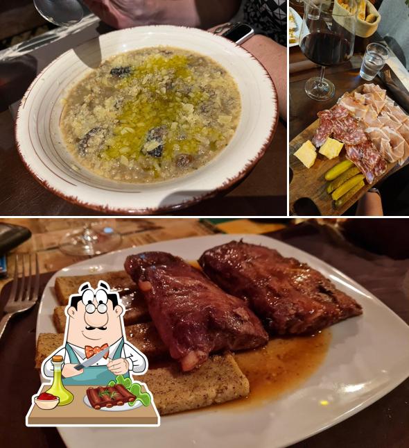 Costolette di maiale al Osteria all'Ombra