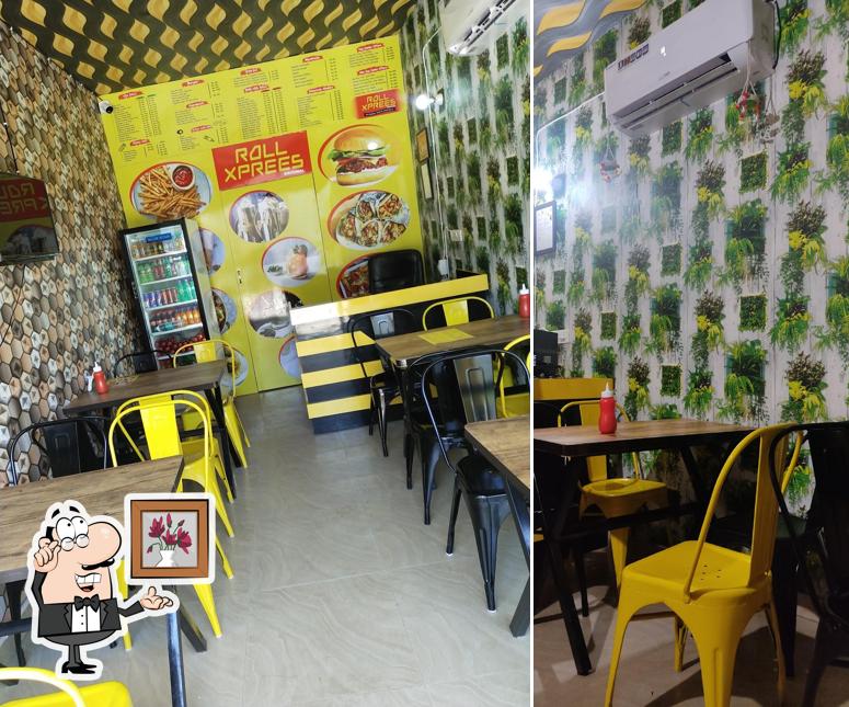 The interior of Roll Xpress