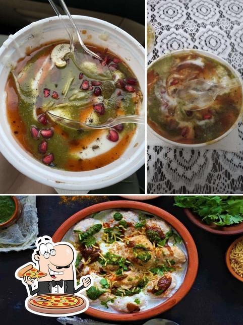 Order pizza at Shahi Dahi Bhalla