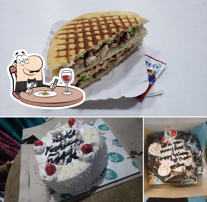 Food at CK's Bakery Saidapet