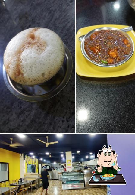 Shree Akshayam Veg Kitchen is distinguished by food and interior