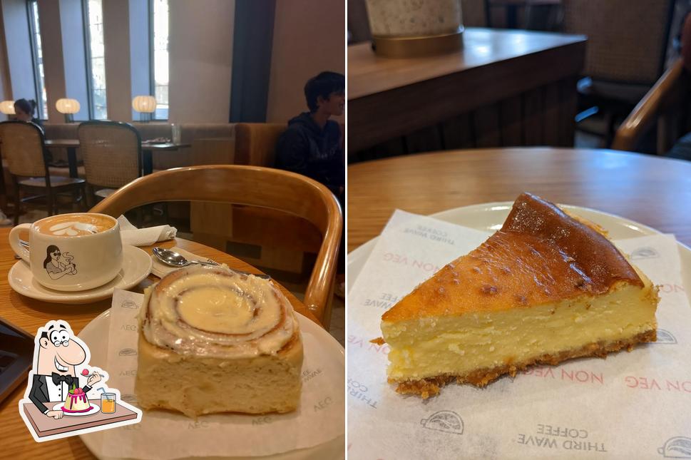 Third Wave Coffee serves a number of desserts
