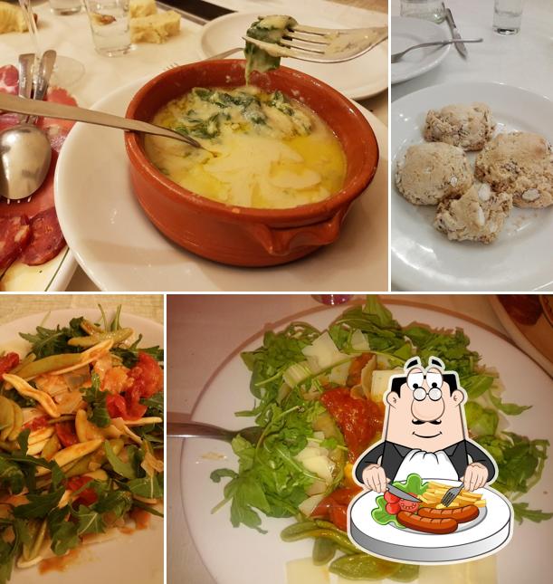 Platti al trattoria i due sassi
