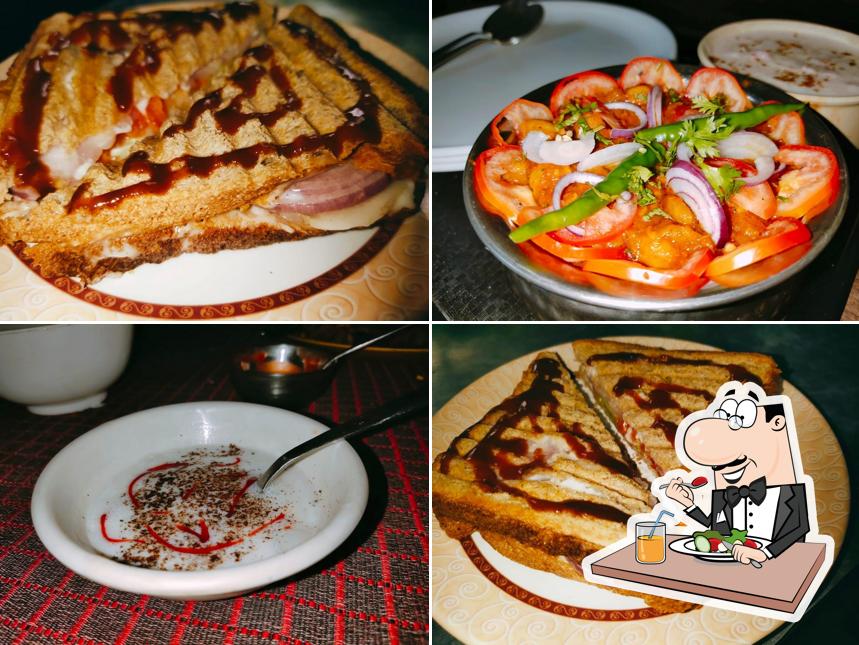 Food at Uptown Cafe
