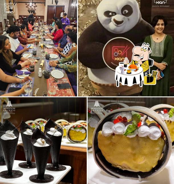 Food at Xian Oriental Restaurant