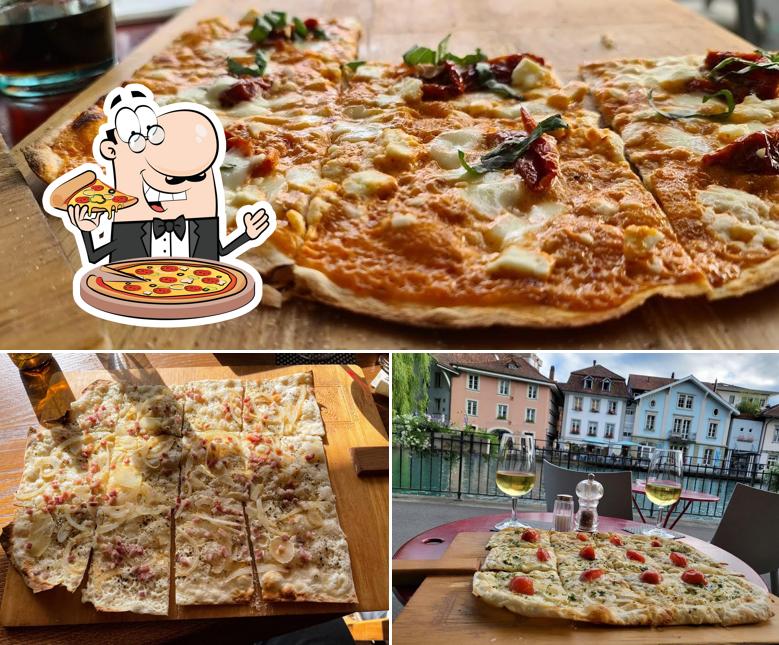 Prova una pizza a Grottino Quai 66