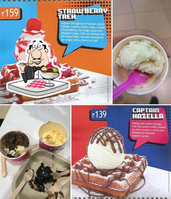Don’t forget to order a dessert at Baskin Robbins