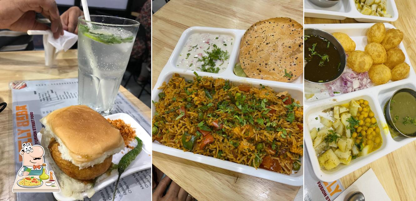 Food at Belly Baba