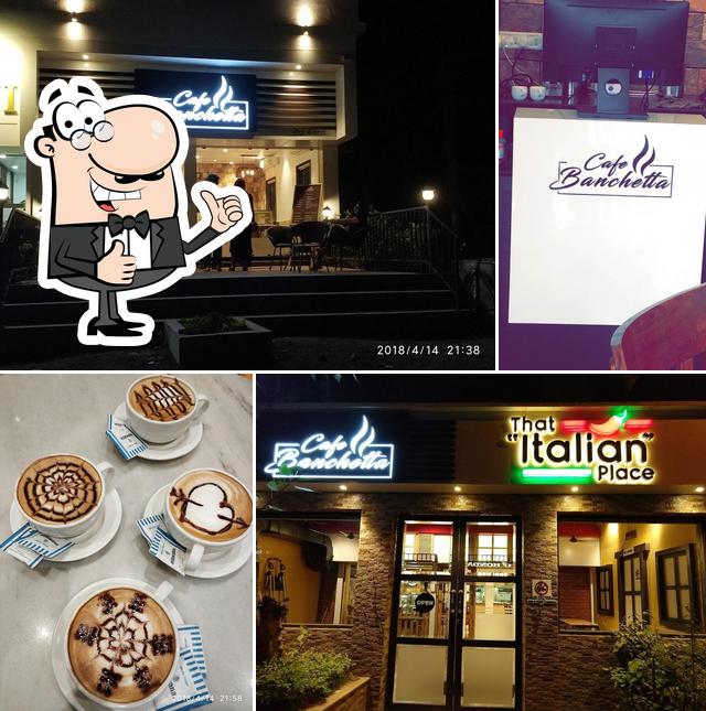 See the pic of Cafe Banchetta