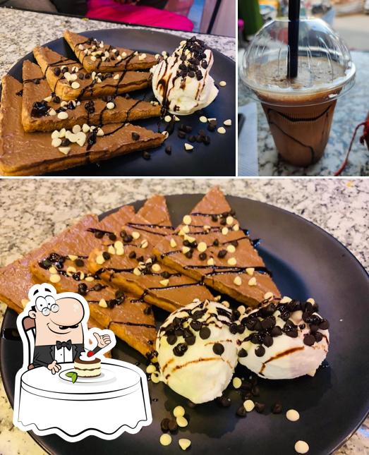 Cafe Joypour serves a number of sweet dishes