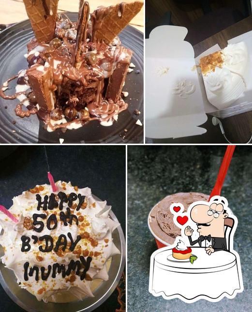 Enjoy one of the sweet dishes