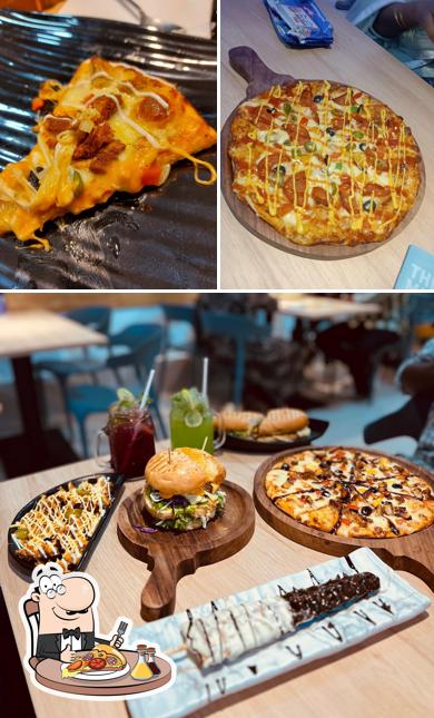 Try out different types of pizza
