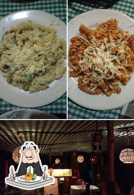 Food at Ebonys Cafe Restaurant