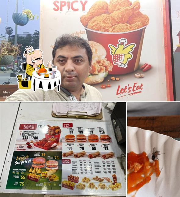Food at Five Star Chicken Rambaug Kalyan West