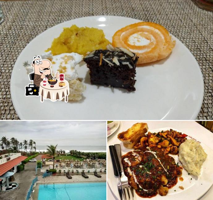 The restaurant's food and exterior