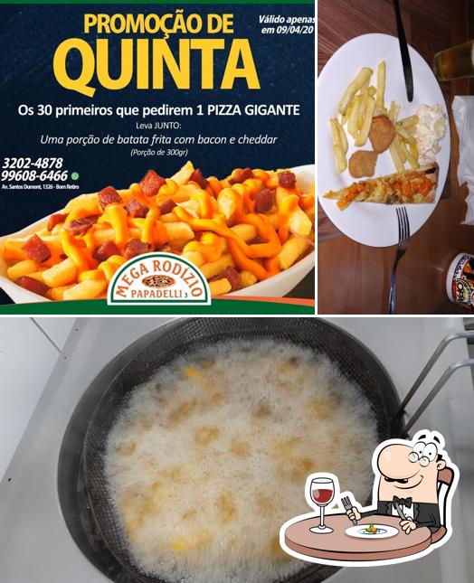 Platos en Mega Rodízio Papadelli