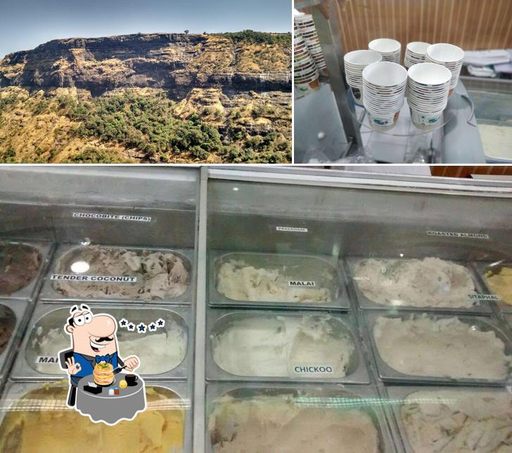 This is the photo displaying food and exterior at Naturals Ice Cream