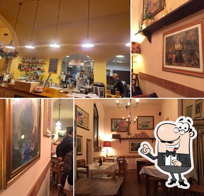 Gli interni di Salumè