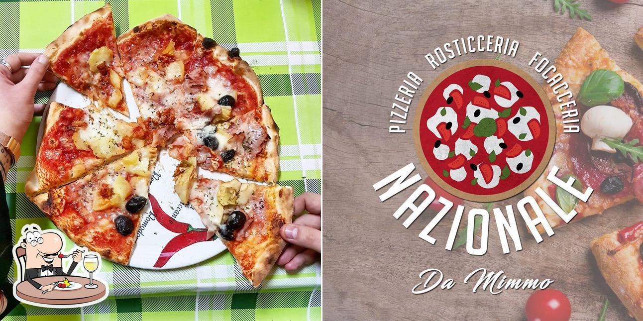Cibo al Pizzeria Nazionale