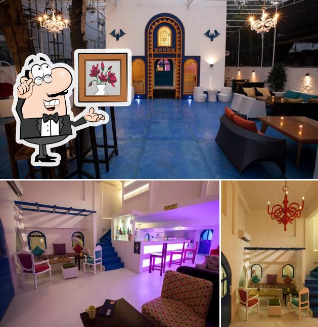 The interior of Mocha