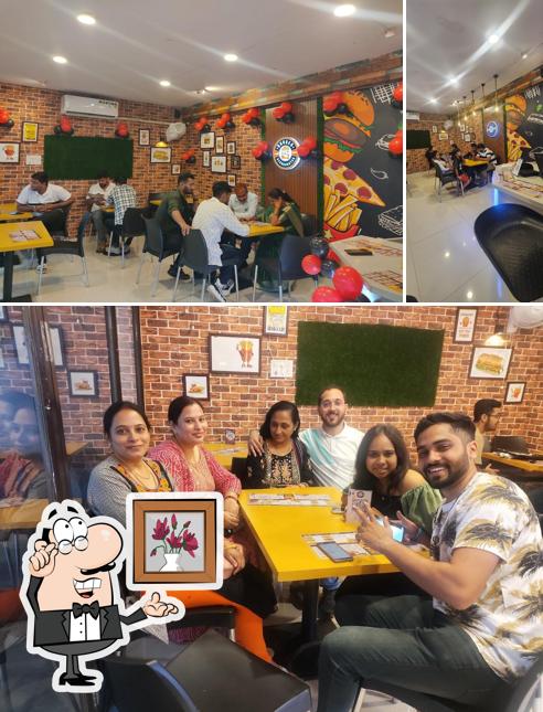 Check out how Burger Headquarter, Dewas looks inside