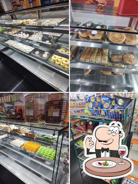 Food at Edha bakery