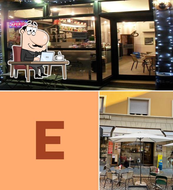 Gli interni di Espresso Napoletano Parma