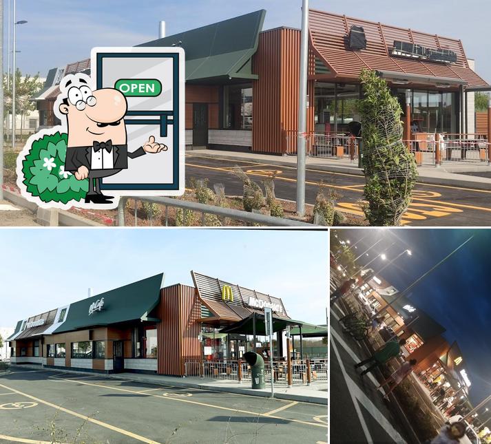 Gli esterni di McDonald's Oleggio via Carmine