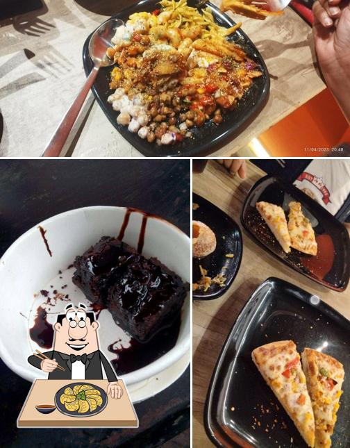 Gyoza at Pizza Burst Shalamar