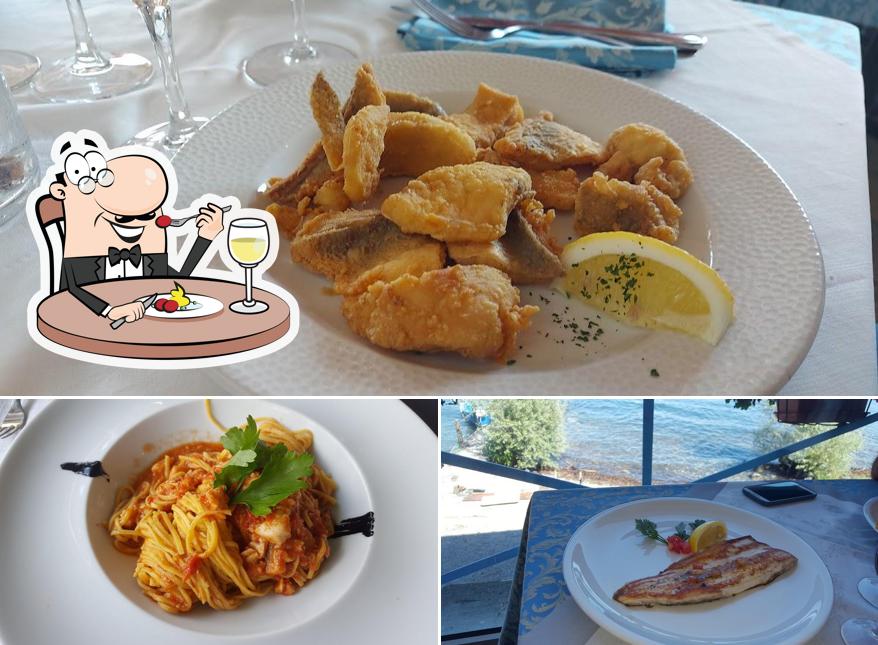 Fritto misto al Ristorante Italia Isola dei Pescatori Stresa