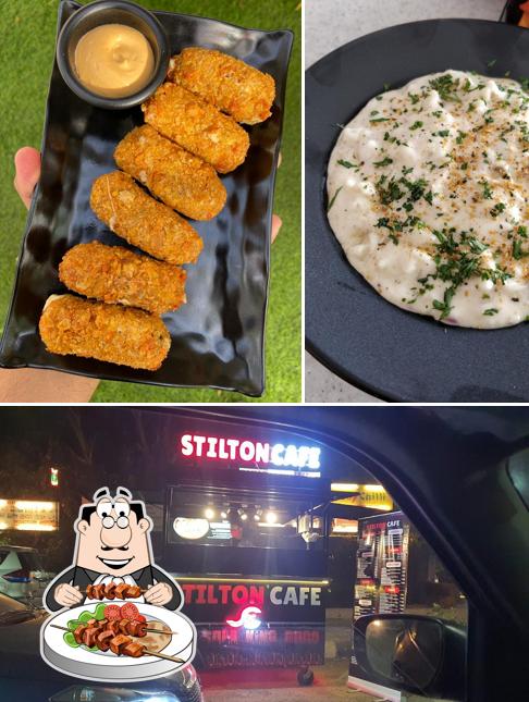 Food at Stilton Cafe