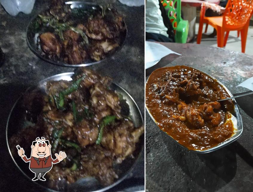Food at Subbarao Dhaba