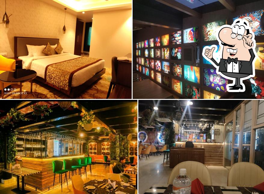 The interior of THE TRIPLE CROWN