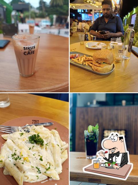 Food at Sirus Art Cafe