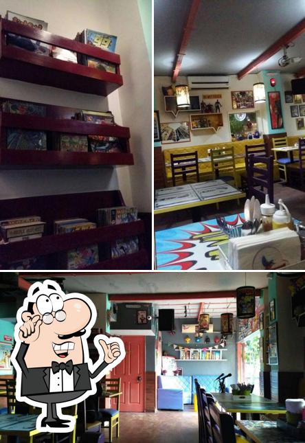 The interior of What a Comic Show