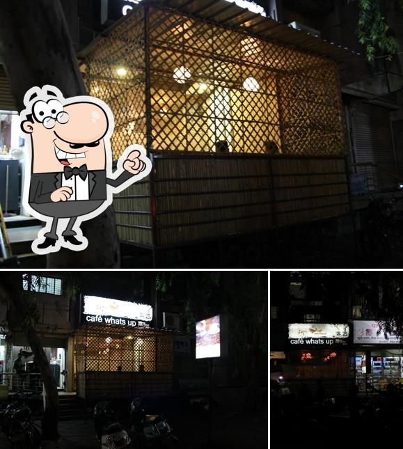The exterior of Cafe humtum