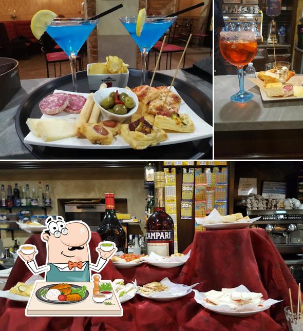La cibo e birra del ristorante