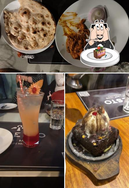 Chocolate cake at Celesto Restaurant Bar Café