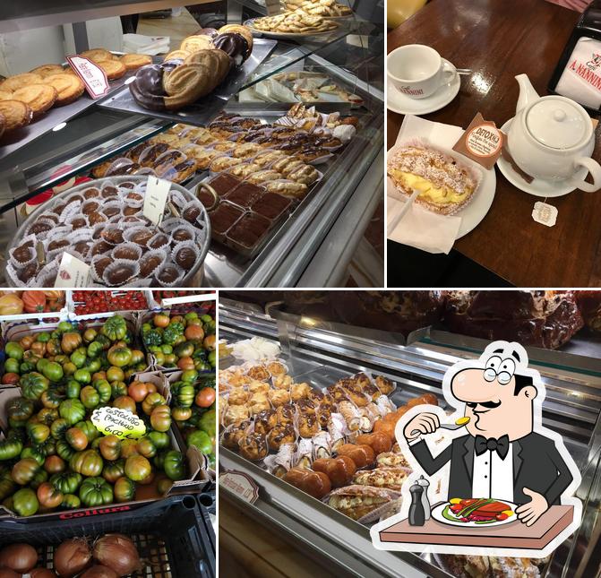 Platti al Bar Pasticceria Nannini Massetana