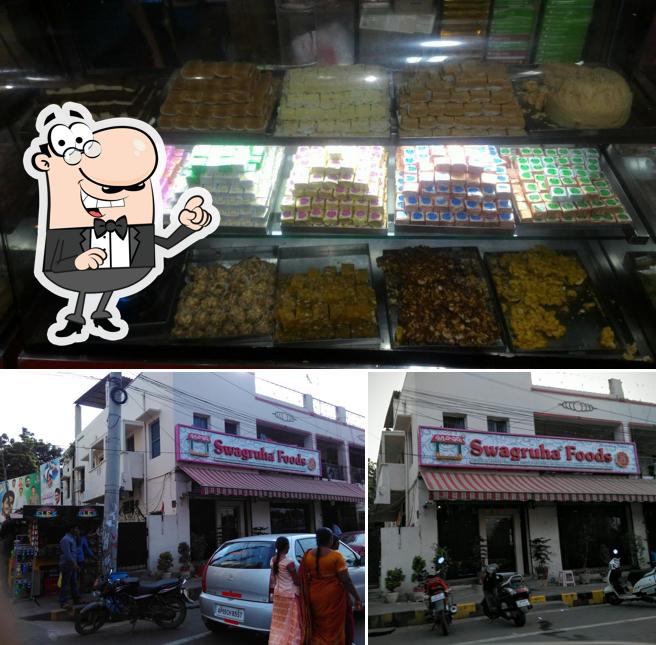Swagruha Foods is distinguished by exterior and food