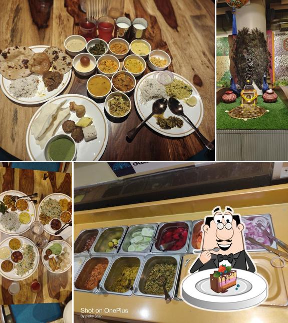 Chocolate cake at Madhuban Pure Veg Buffet Restaurant