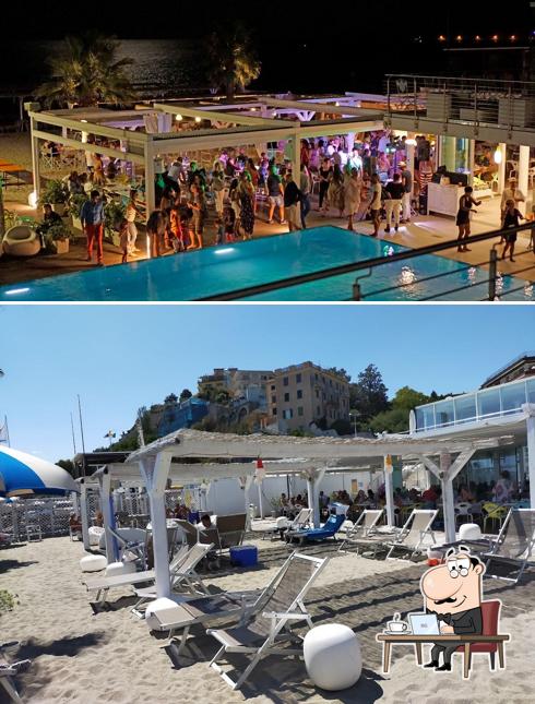 Gli interni di Mirage the Beach vip story