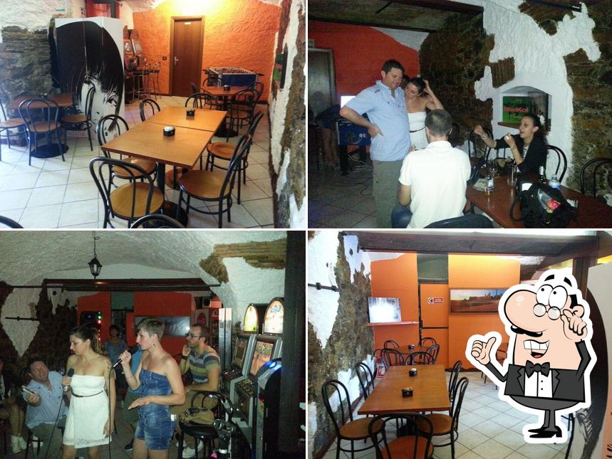 Gli interni di Bar sole luna