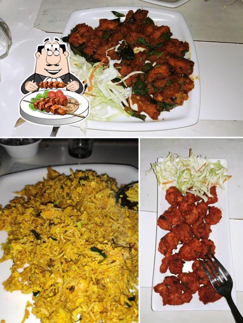 Food at Ice Land Bar and Restaurant