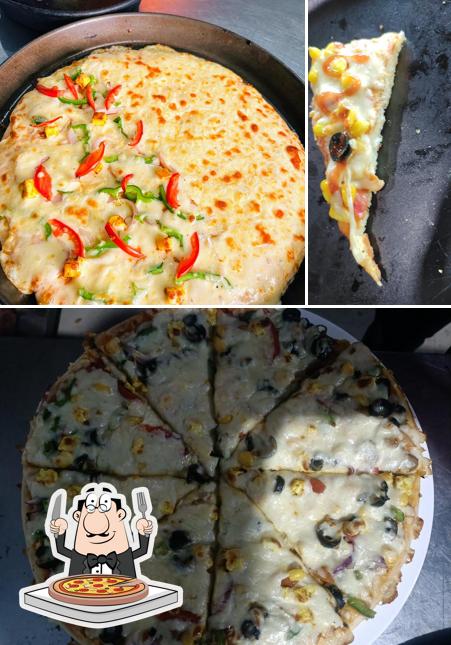 Get pizza at HEAVENS PIZZA