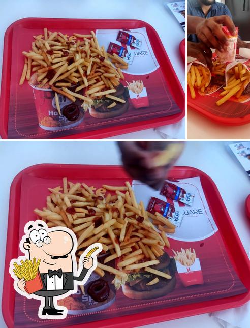 Taste chips at Heatsquare Restaurant Pollachi