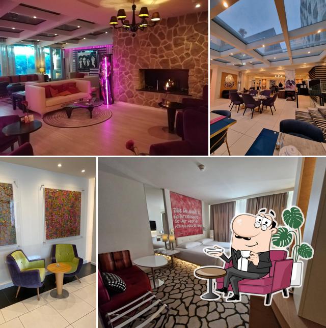 Gli interni di Hotel N’vy