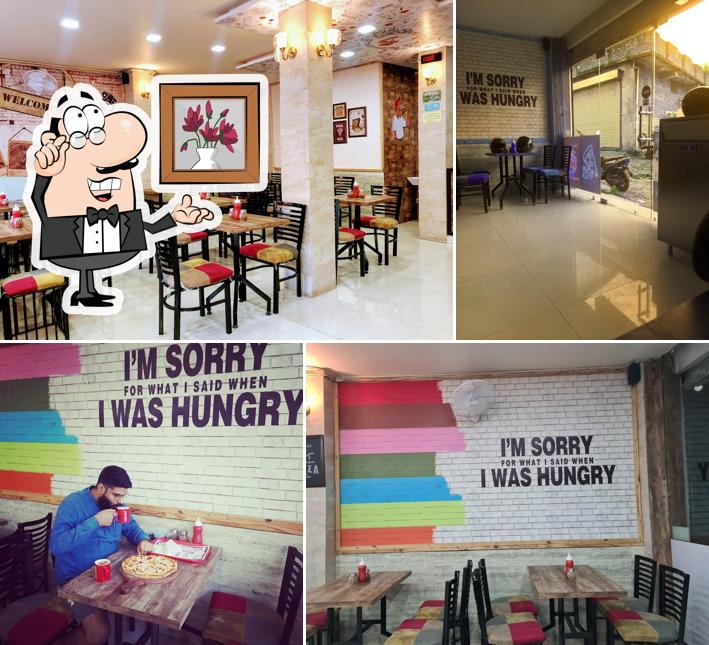 The interior of Hungry Point