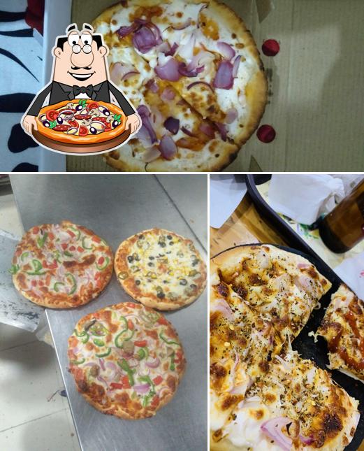 Get pizza at Hunger'z Una